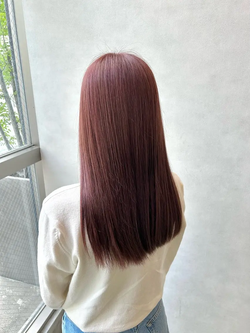 ロング カラー 名古屋/レイヤー 島原 由璃のヘアスタイル
