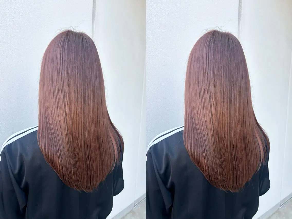 ロング カラー カット ヘアカラー 🫧⭐️ Noah🪽🩵のヘアスタイル