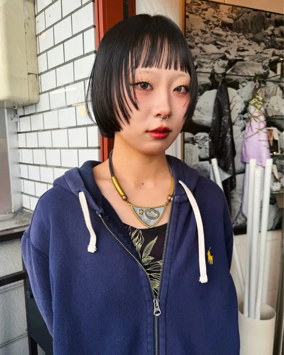 【透明感キープ】赤みOFFカラー+保湿ケアTRコースの写真