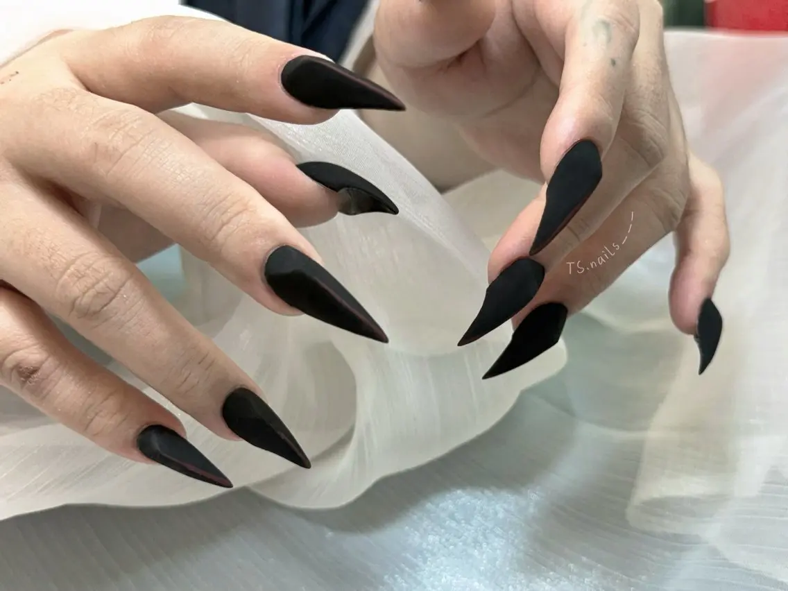 ネイル キラキラネイル マグネットネイル 持ち込み シンプルネイル TS. nails___のネイルデザイン