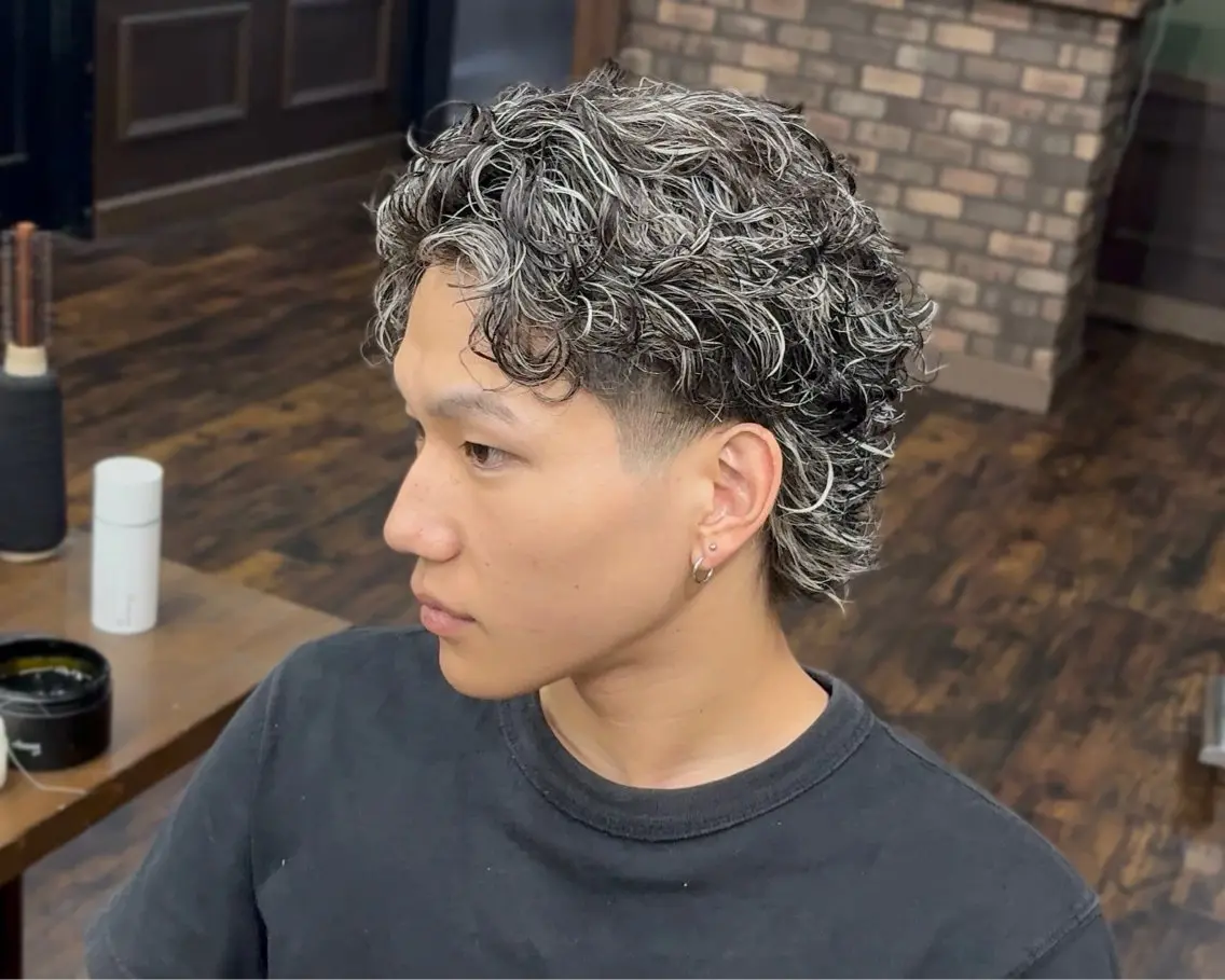 メンズ 井高 洸のヘアスタイル