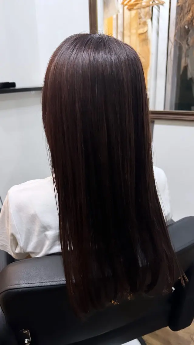ロング カラー ラベンダーカラー ヘアカラー トリートメント 椎葉 祐也のヘアスタイル