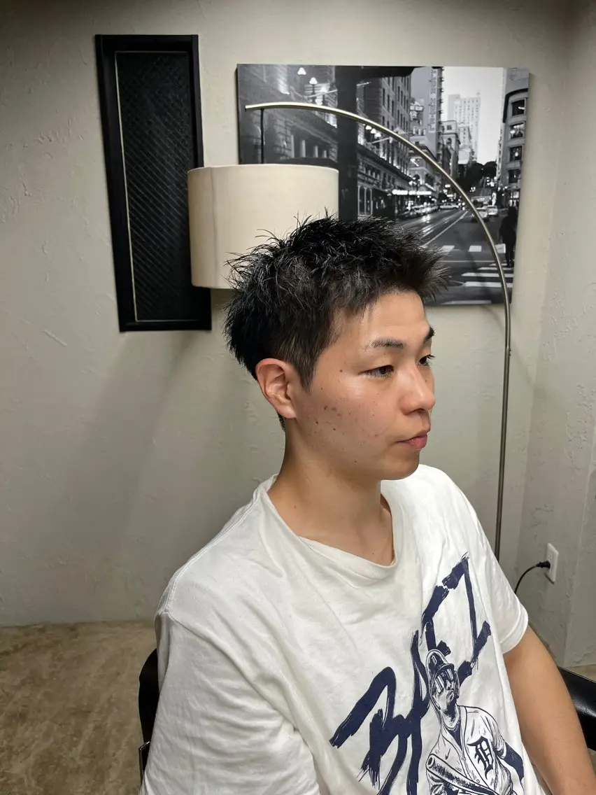 ショート ベリーショート ショートヘア 上杉 匠翔のヘアスタイル