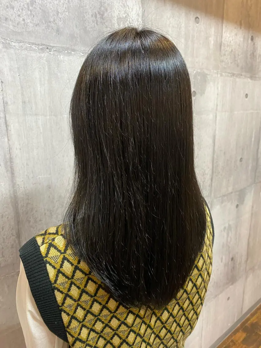 【ご新規様平日限定】カット+オーガニックカラー＋マッサージシャンプーの写真