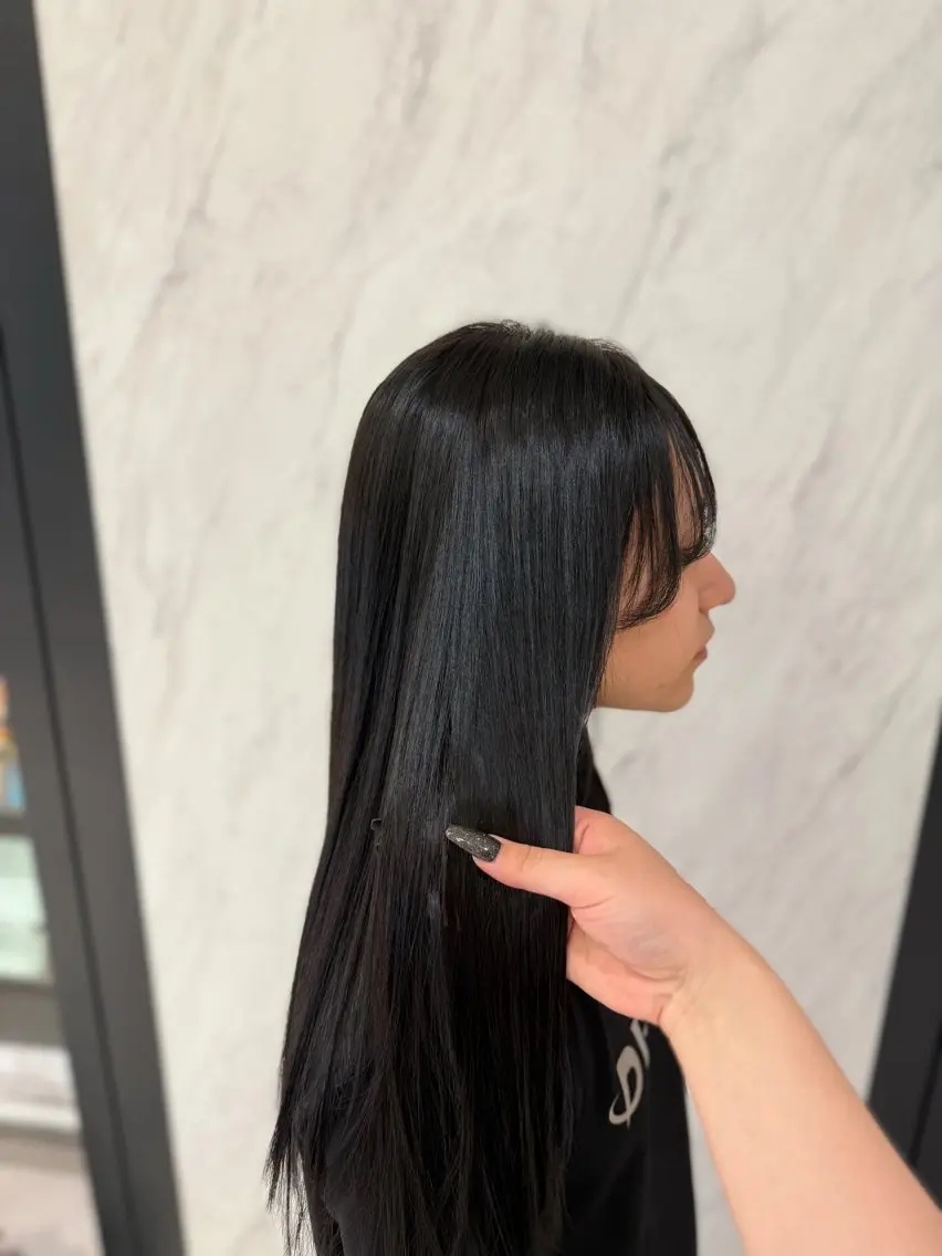 カラー ヘアカラー 竹之内 夢羅のヘアスタイル