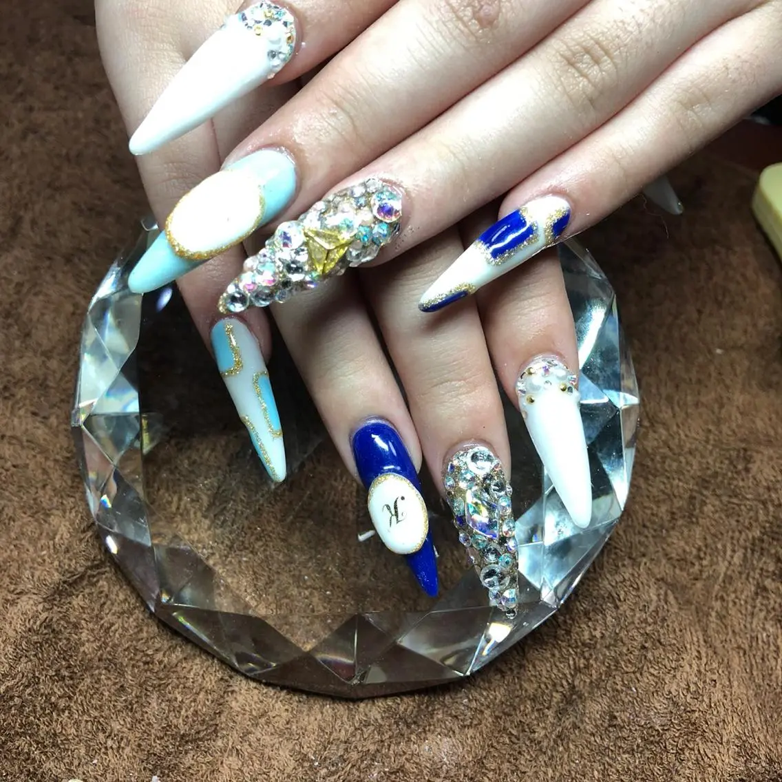 ロング ネイル スカルプネイル 《LB》ラブリエ Nail&eyeのマツエク・マツパデザイン