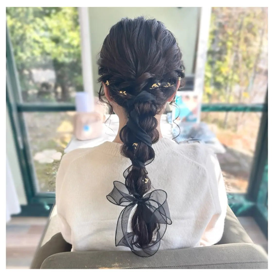 【洋装💐】ゆるふわヘアセットの写真