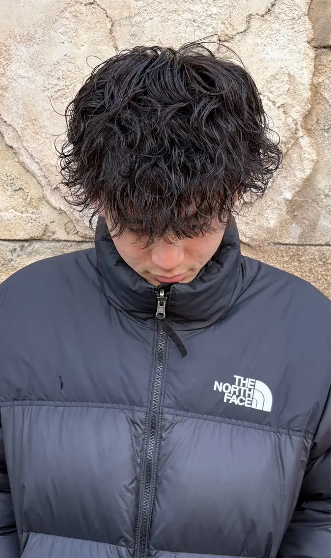 ショート カット パーマ 髙田 公平のヘアスタイル