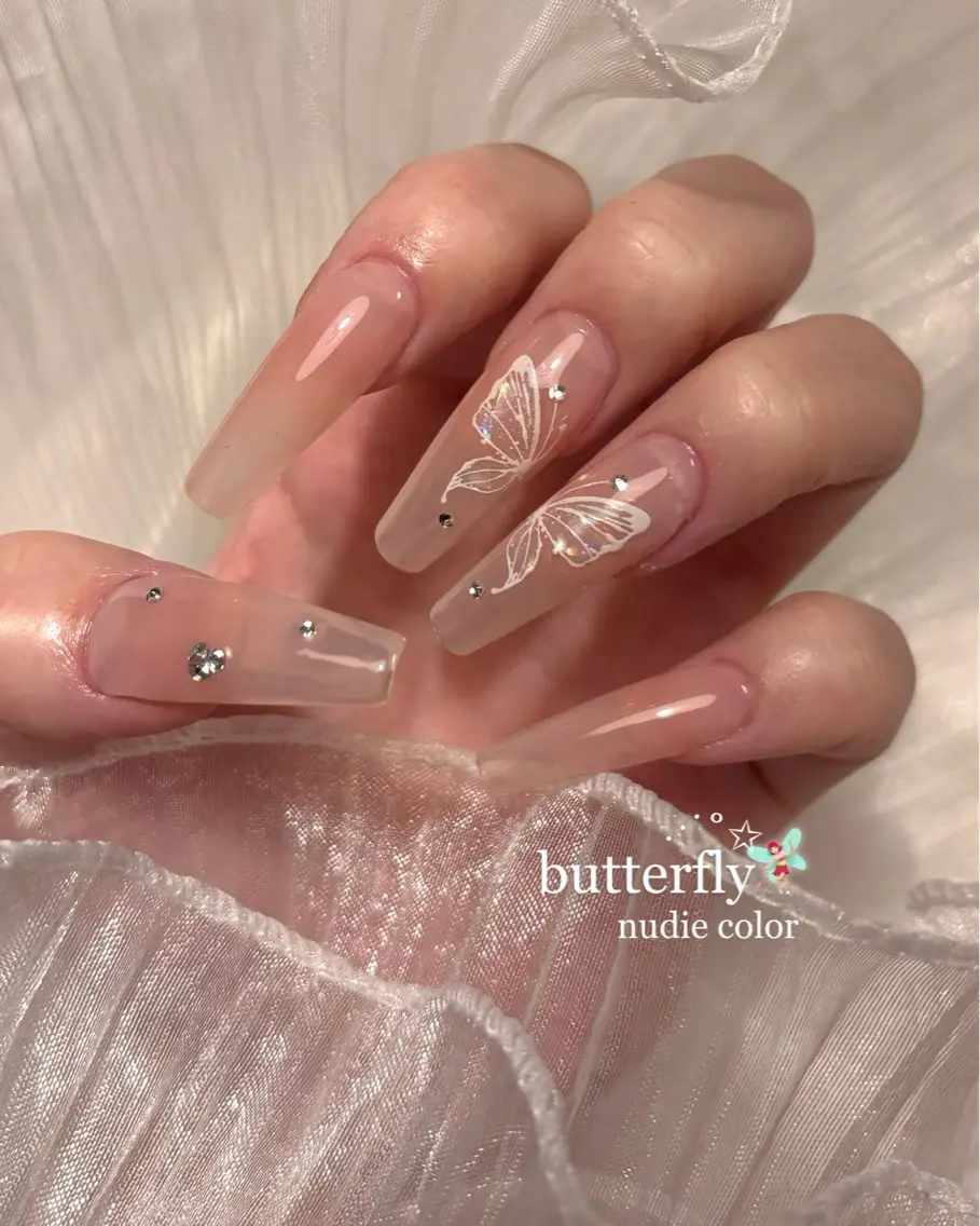 【長さだし10本♡】🫧アート90minシンプルコース🫧持ち込みデザインOK♡の写真