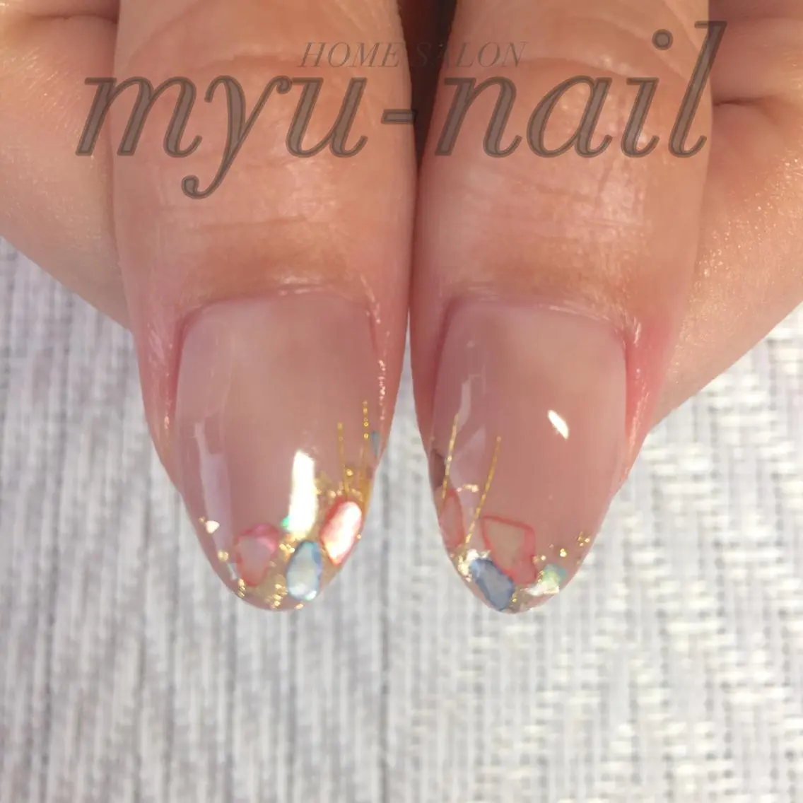 ネイル ハンドネイル ホームサロン myu-nailのネイルデザイン