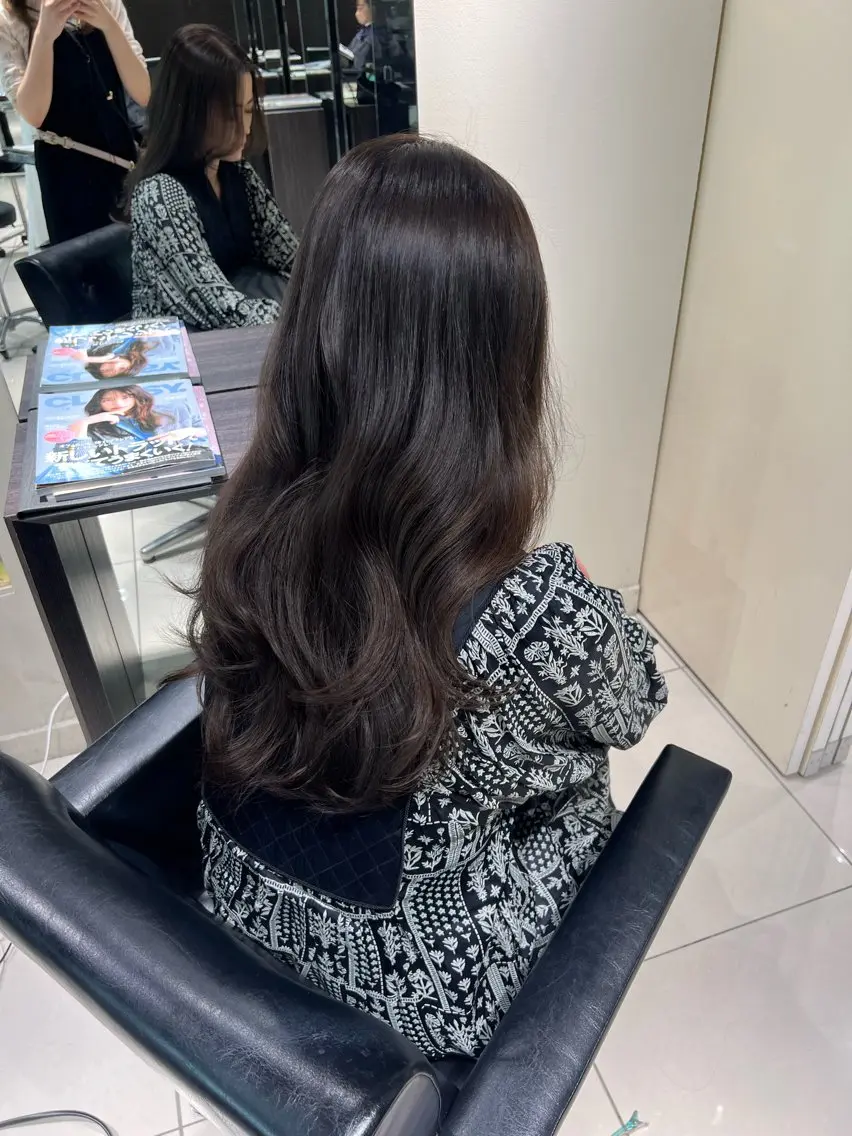 ロング カラー 🧊🪞透明感カラー himeのヘアスタイル