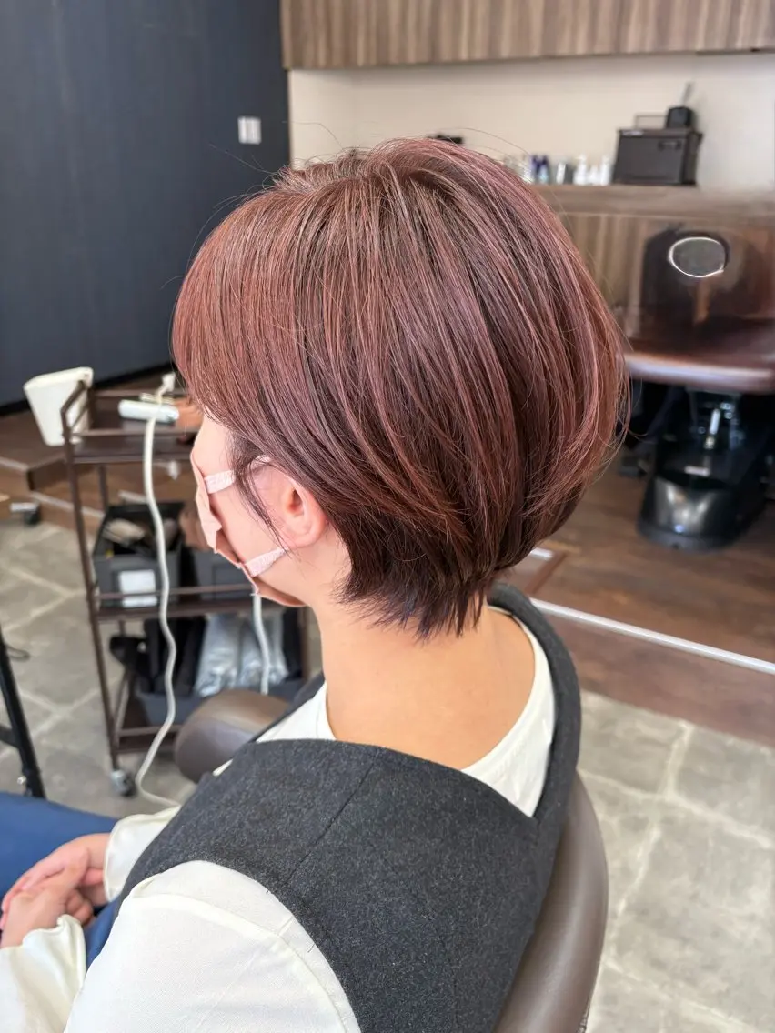 ショート カット ヘアカラー 野崎 由理/髪質改善のヘアスタイル