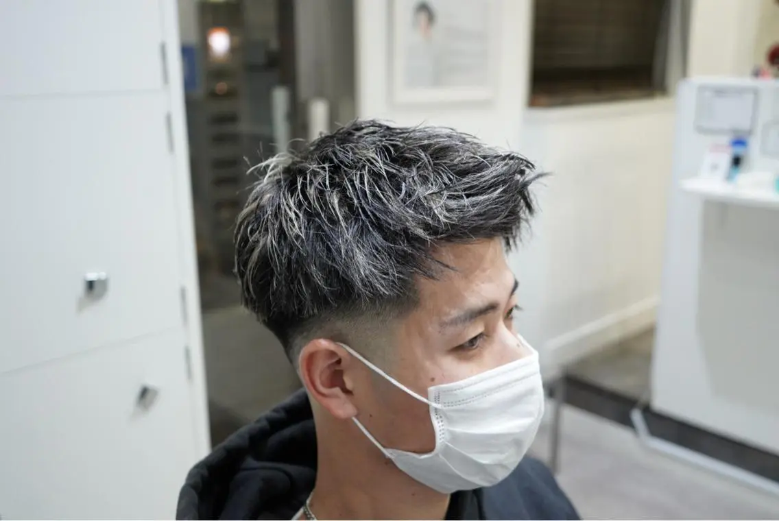 カラー メンズ 町田No.1パーマ 特化✂︎小杉澪生のヘアスタイル
