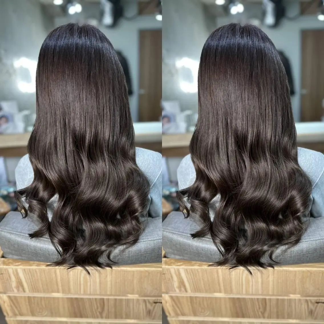 ロング ヘアアレンジ カラー メンズ ヘアカラー エクステ 韓国ヘアならお任せ♡ 馴染ませ達人👸yuのヘアスタイル
