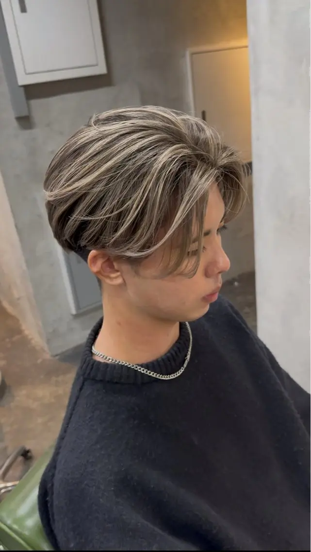 カラー メンズ カット ヘアカラー 🇺🇸🌊矢野 翔太🌞🗽のヘアスタイル