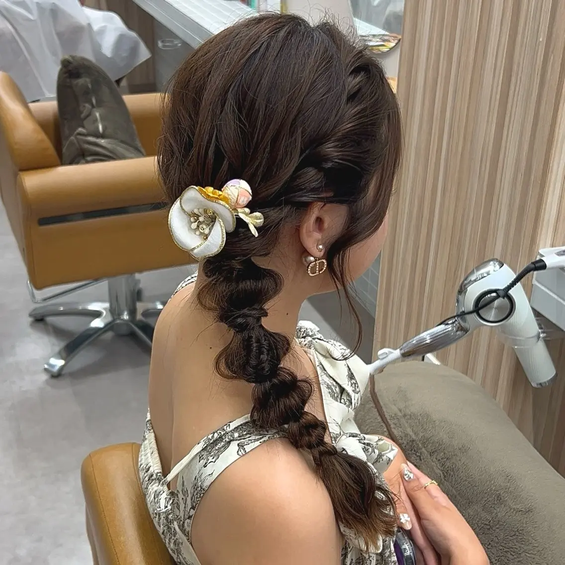 ミディアム ヘアセット  ︎︎ sa-yaのヘアスタイル