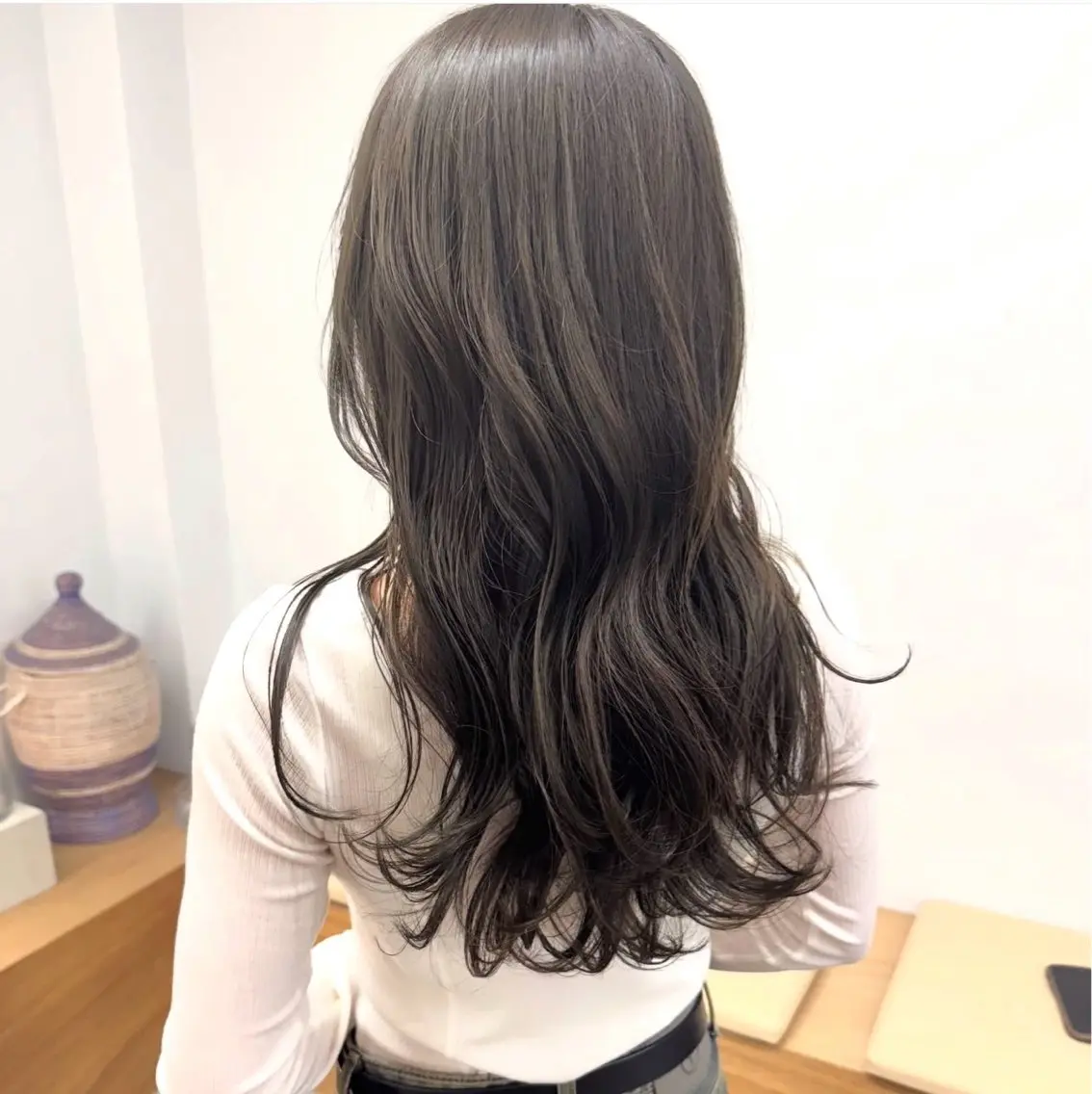 セミロング カラー ヘアカラー 坂本 圭太朗のヘアスタイル