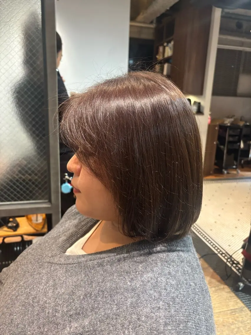ショート トリートメント ヘアカラー トリートメント グレージュカラー/ 透明感カラー🗽のその他イメージ
