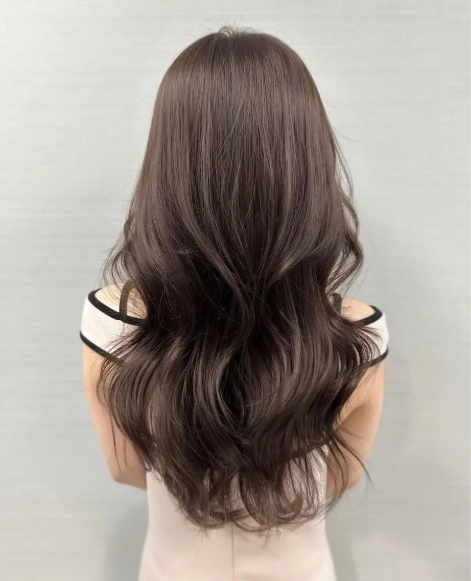 ミディアム カラー 韓国ヘア 店長NEGIのヘアスタイル