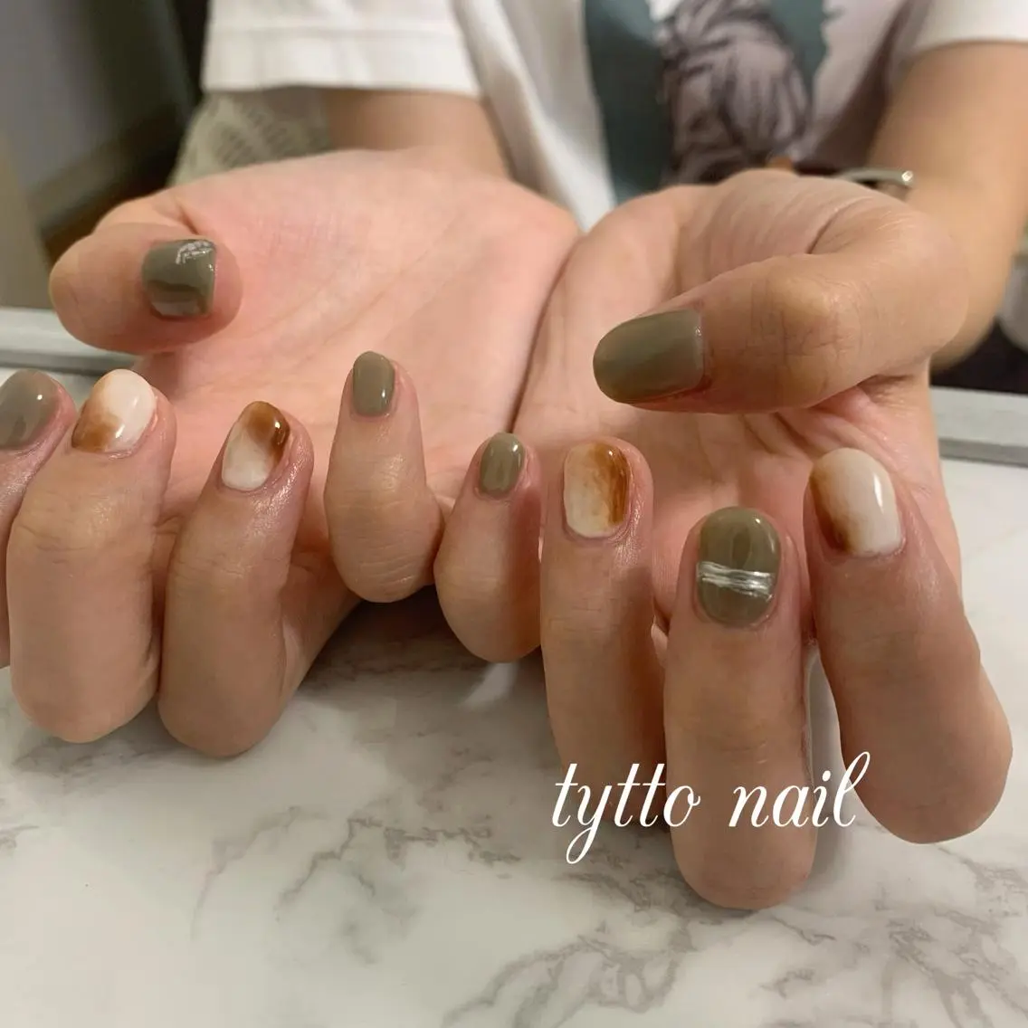 ネイル ハンドネイル tytto nail ❤︎‪‪eri‪‪のネイルデザイン