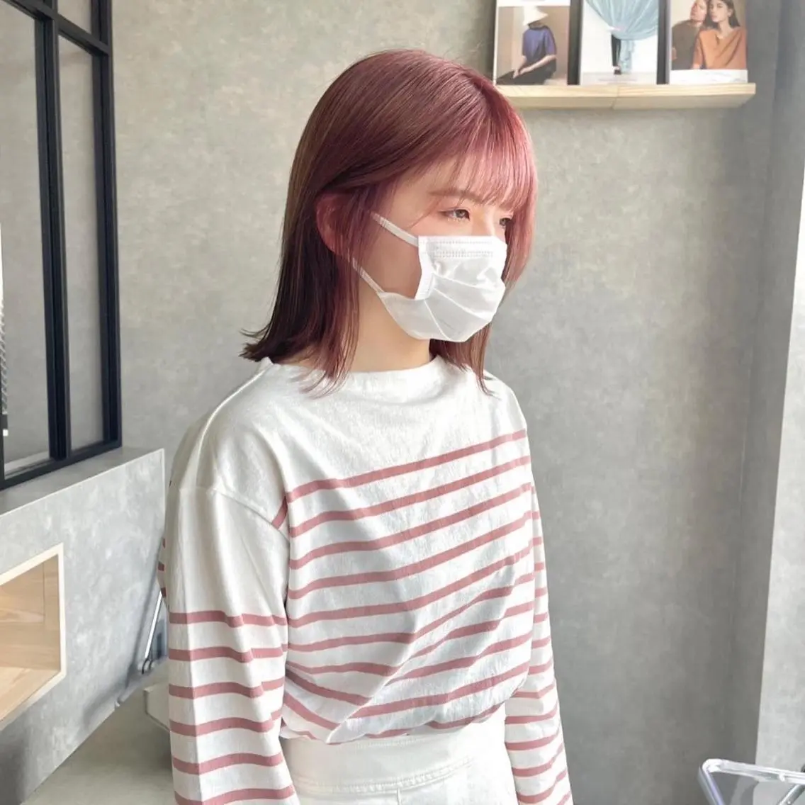 ショート ショートヘア ヘアカラー 河原 亮のヘアスタイル