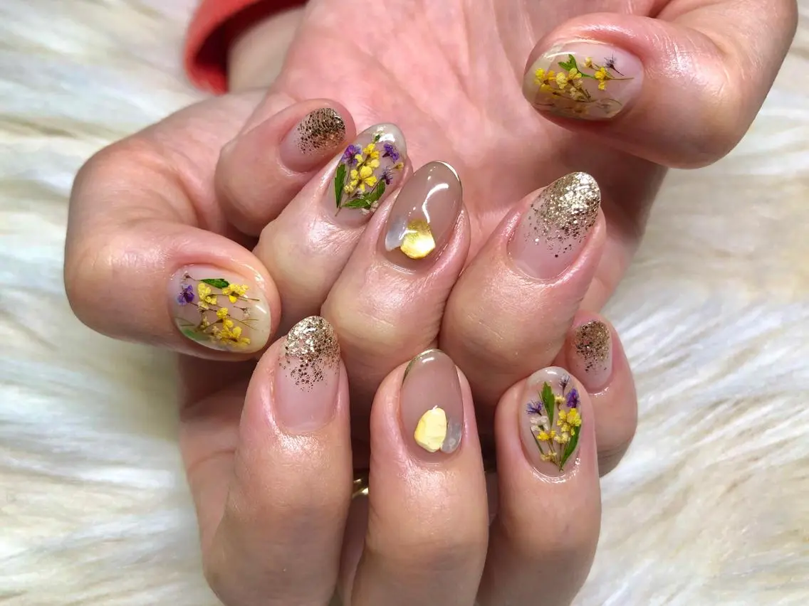 ネイル フラワーネイル ハンドネイル Josee 井村のネイルデザイン