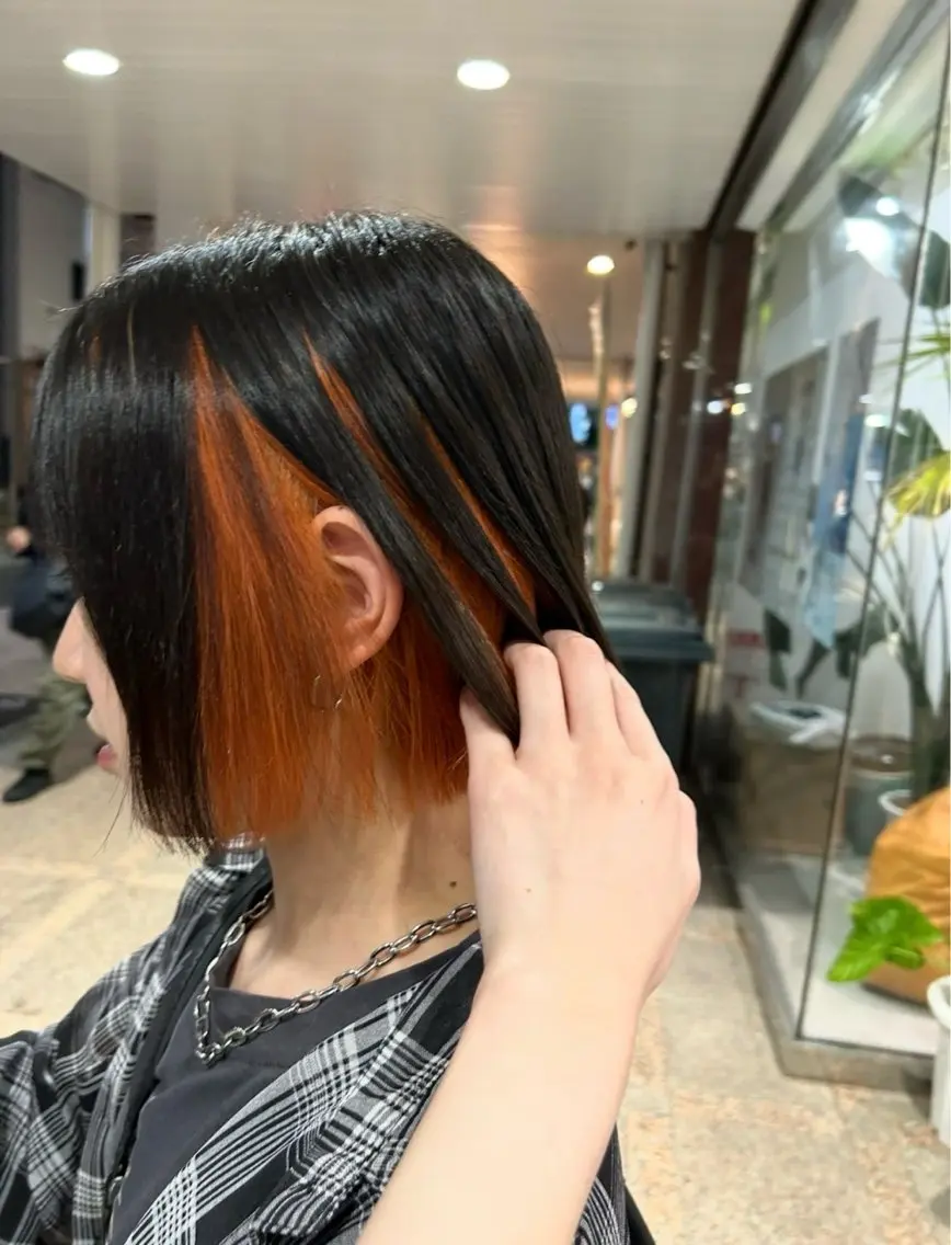 カラー 【暖色カラー+色持ち 重視】💟まなみのヘアスタイル