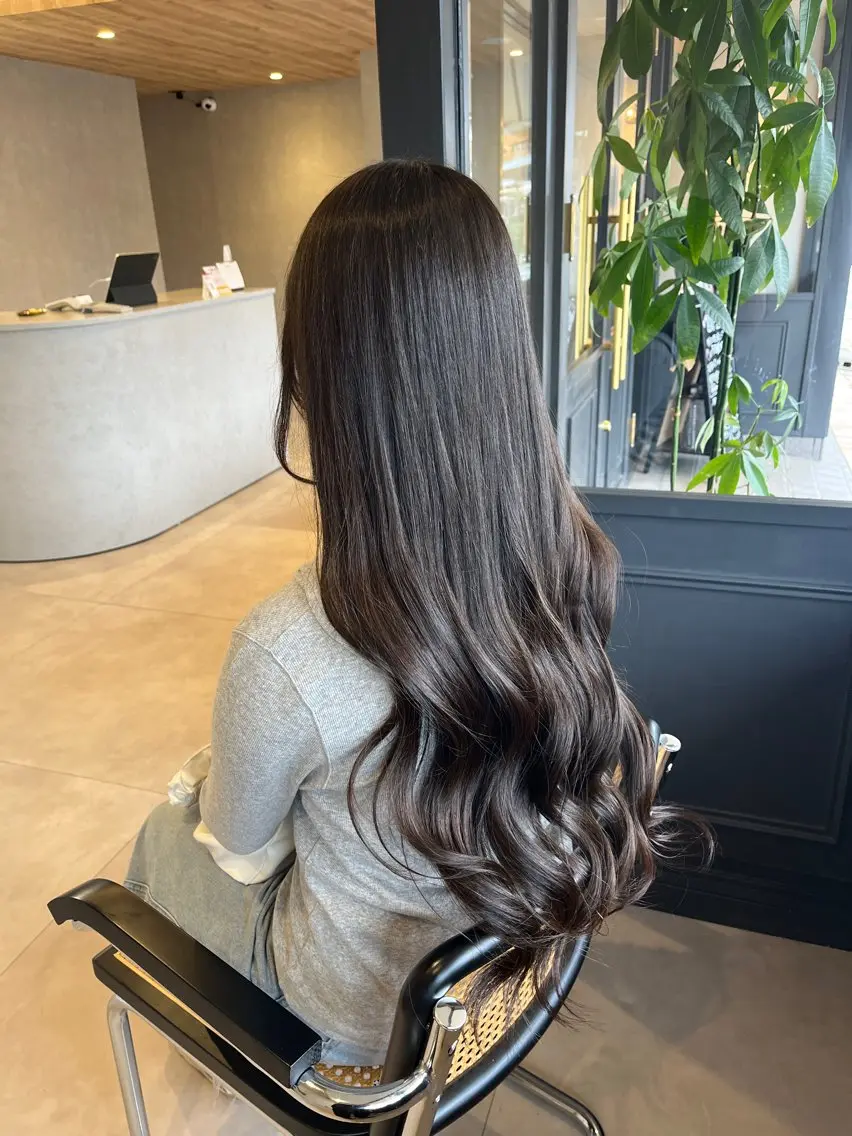 カラー ベージュカラー オリーブベージュ 透明感カラー🪽/ 個室スパ🫧/はるかのヘアスタイル