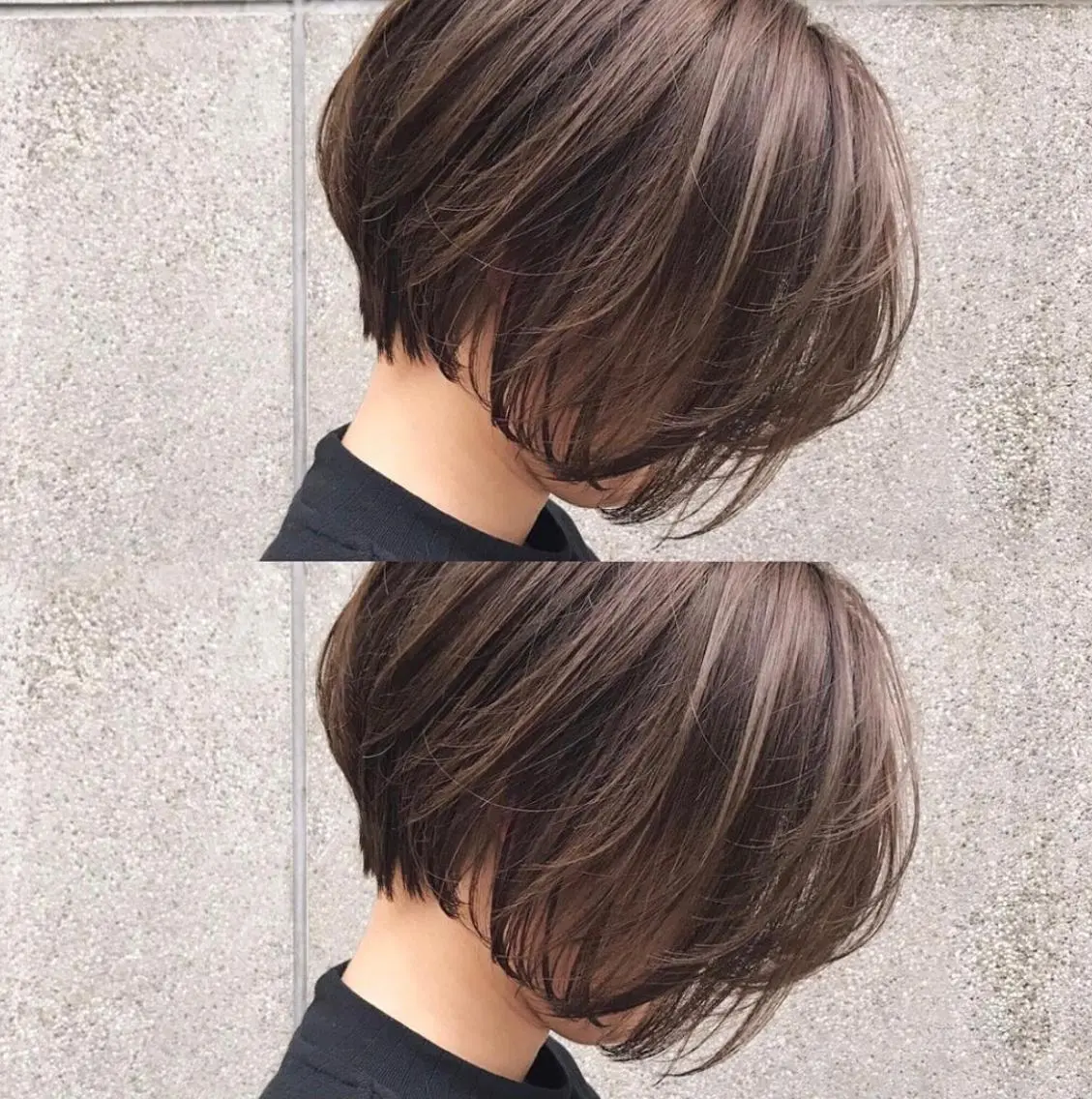 ショート カラー ヘアアレンジ ブリーチダブルカラー 元町三宮/三ノ宮のヘアスタイル