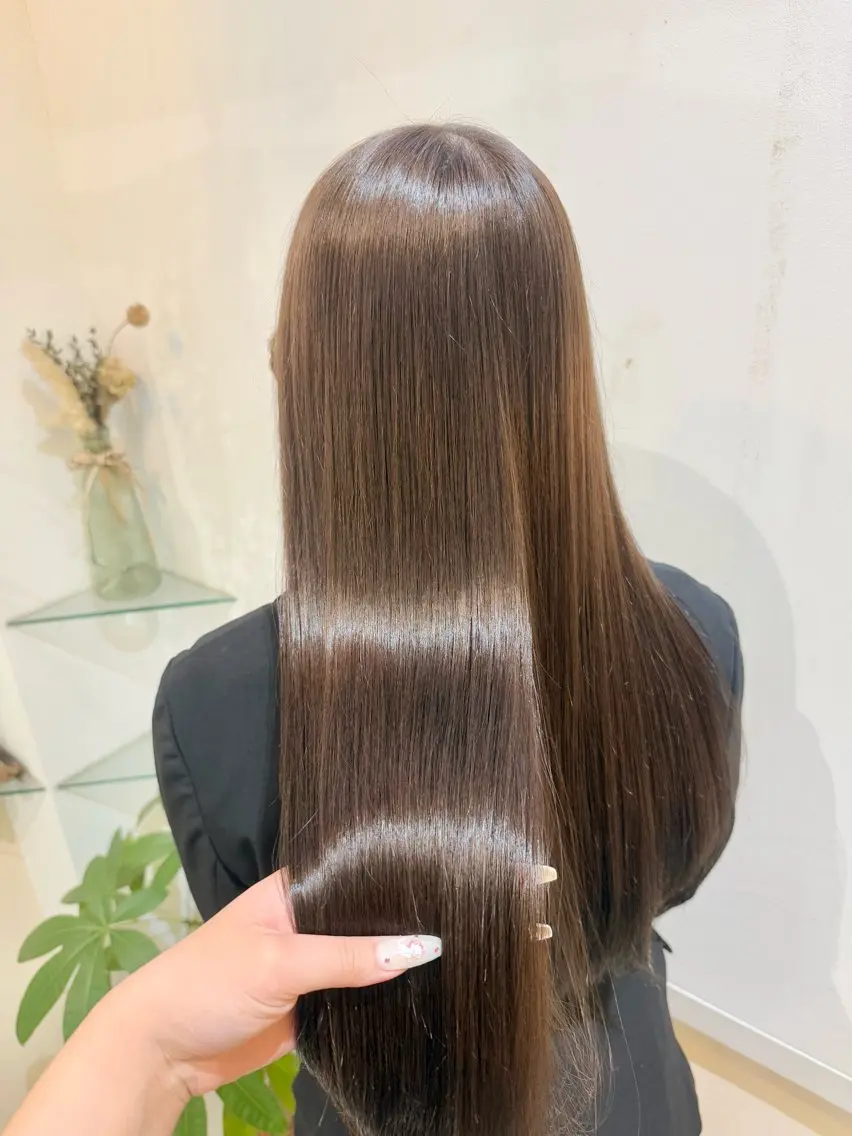 ロング カット ヘアカラー トリートメント ♡艶髪/顔周り♡ Konomiのヘアスタイル