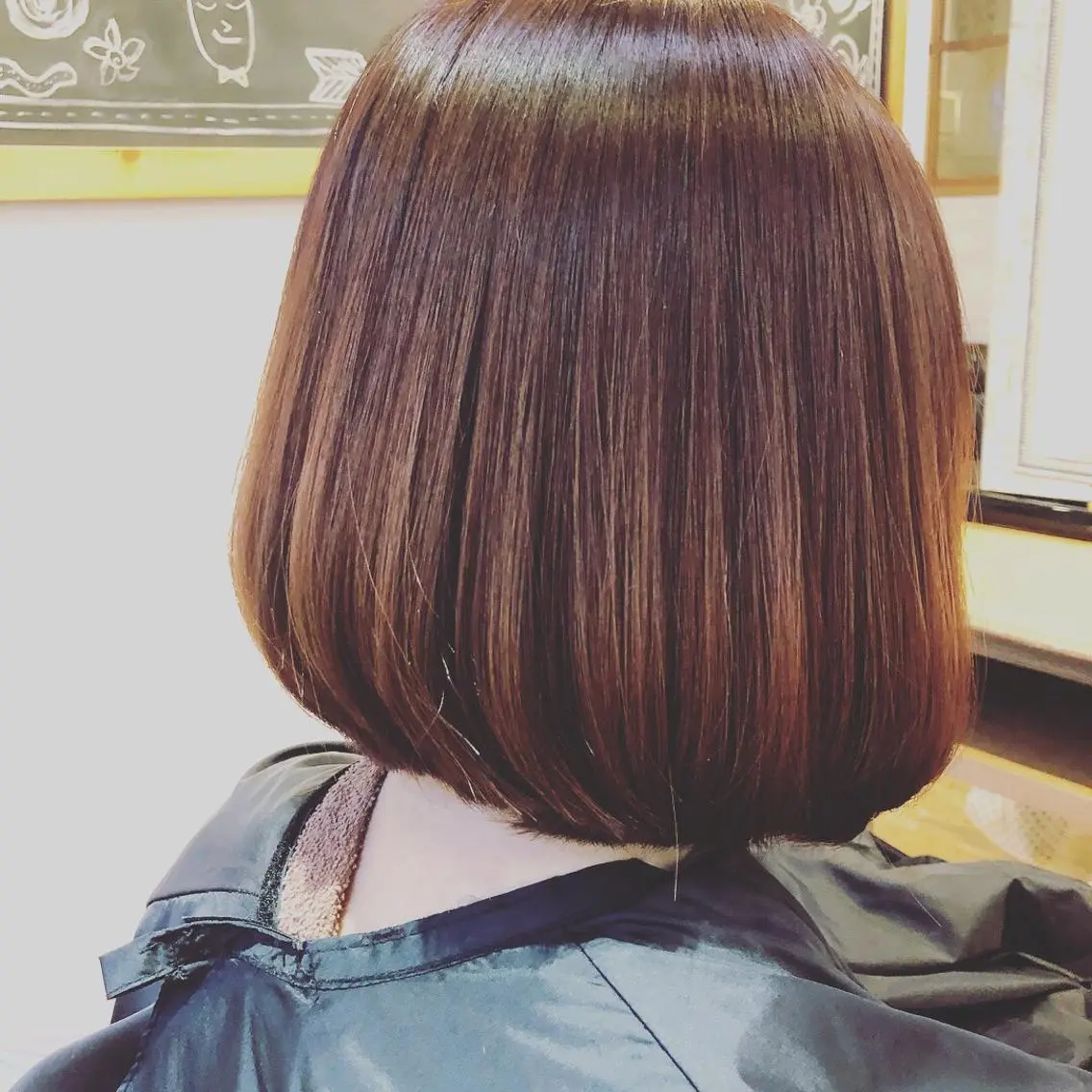 ショート カラー イルミナカラー レッドカラー ボブ ヘアカラー トリートメント 🌸Cielo🌸 KENのヘアスタイル