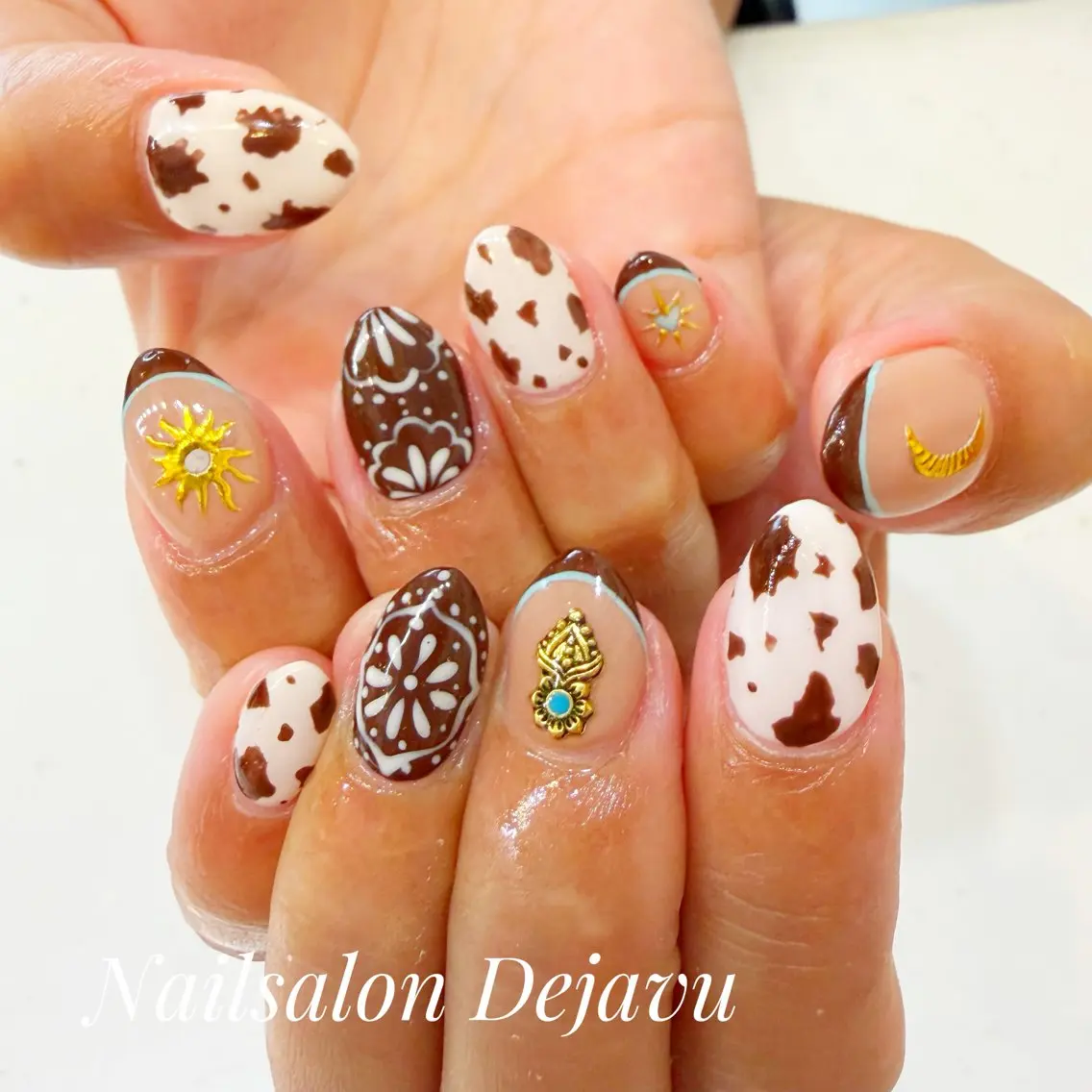ネイル アートネイル 持ち込み ハンドネイル Nail salon Dejavu 🌿のネイルデザイン