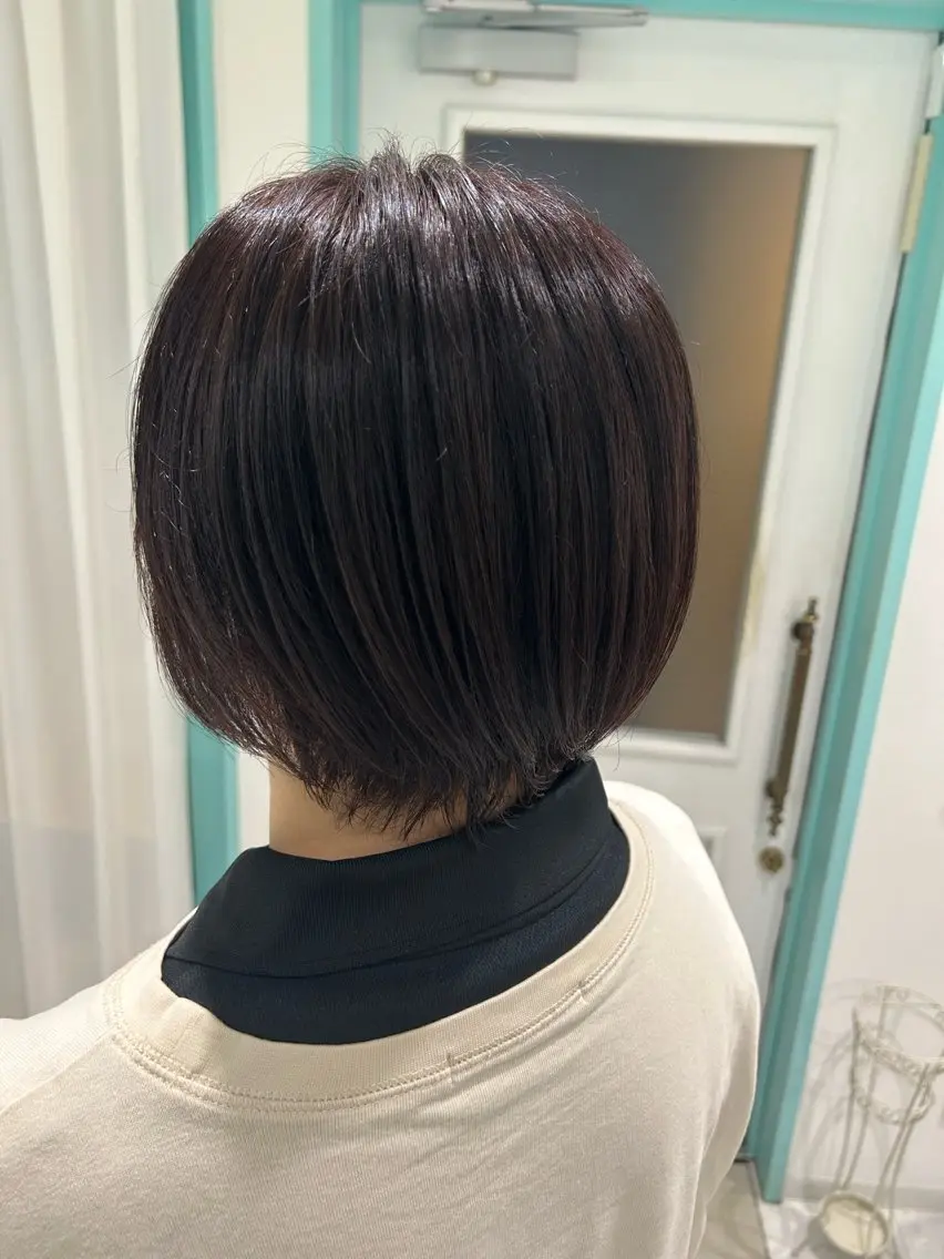 ショート カット 寺澤 歩佳のヘアスタイル