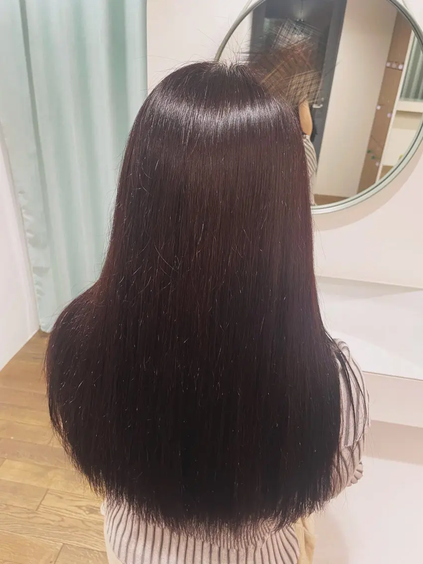 ロング カラー ヘアカラー トリートメント lutz／ MIONのヘアスタイル