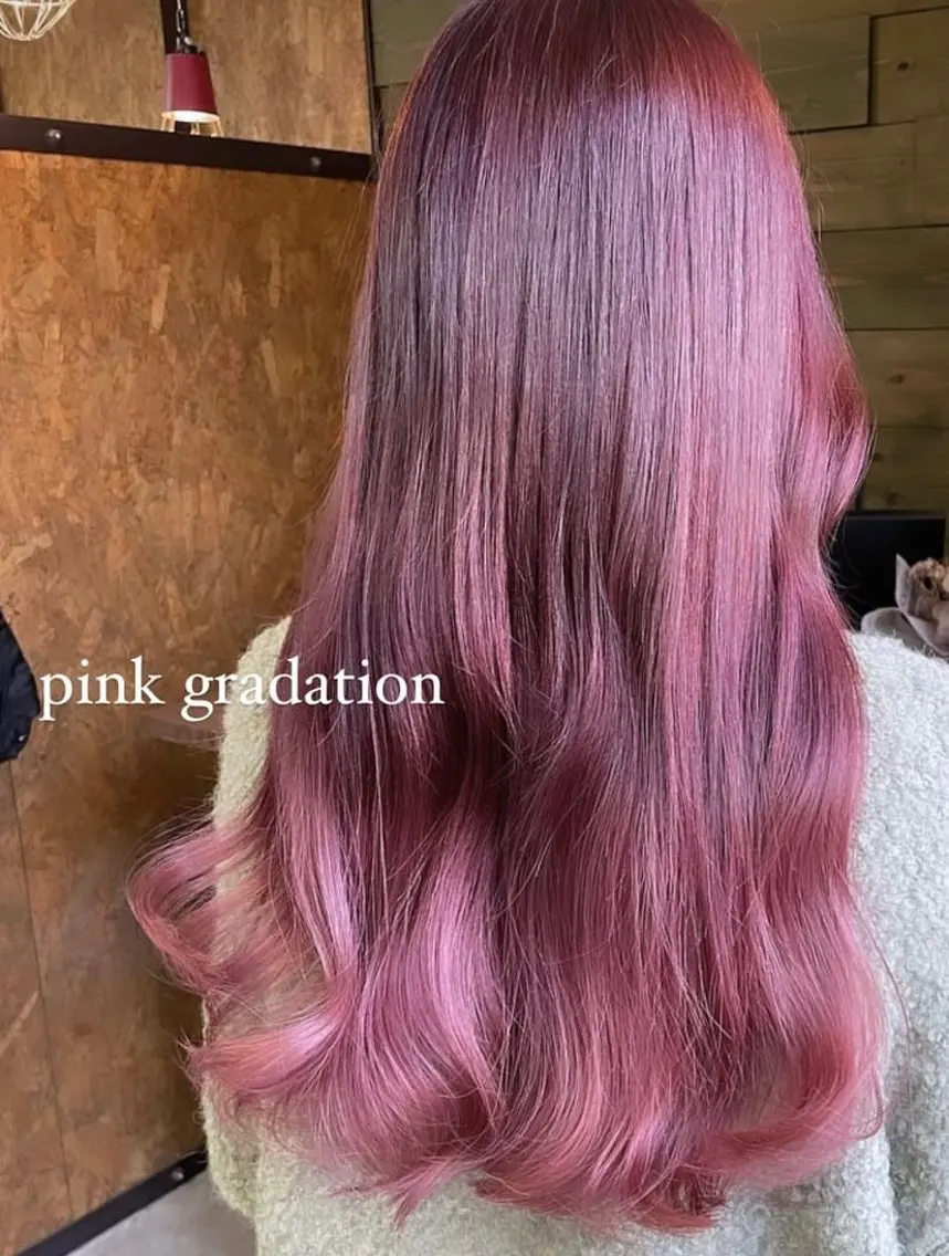 ロング カラー ブリーチ ブルーカラー ダブルカラー グラデーションカラー ハイライトカラー 🫟Blanco🫟 Color&Careのヘアスタイル