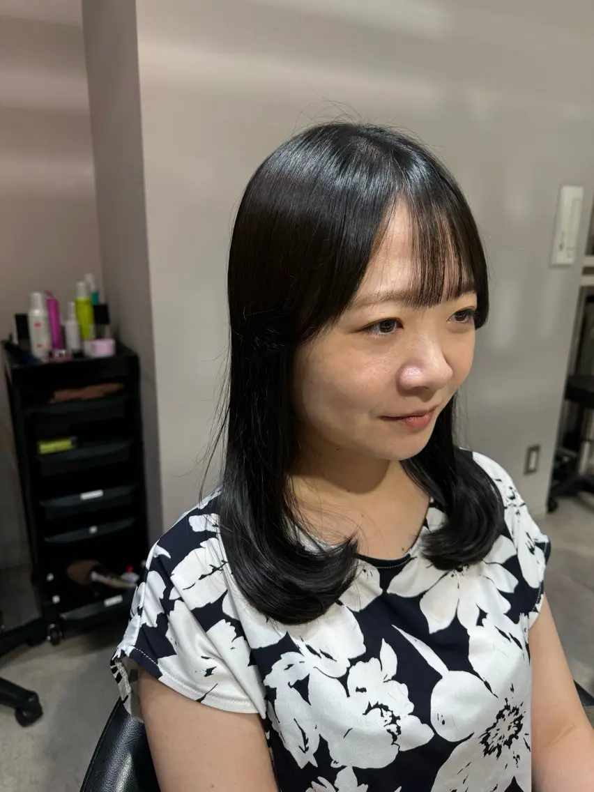 ミディアム 似合う髪型が 分からない方へのヘアスタイル