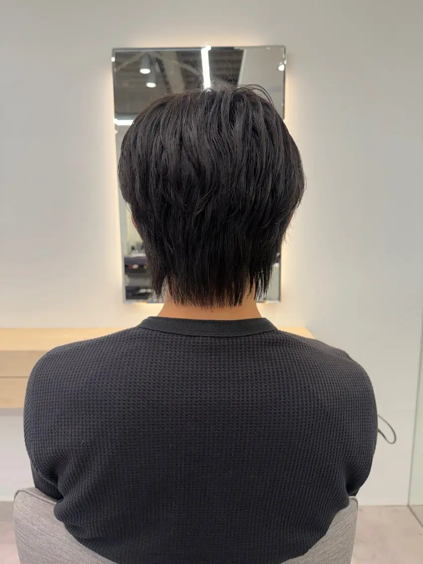メンズ カット パーマ メンズ/透明感カラー lar Hana🌻のヘアスタイル