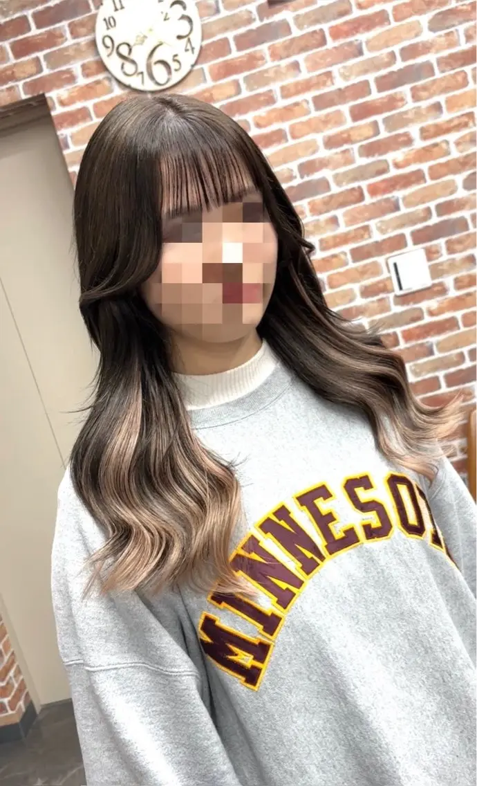 ミディアム カラー エクステ ギャルの革命児 秀斗のヘアスタイル