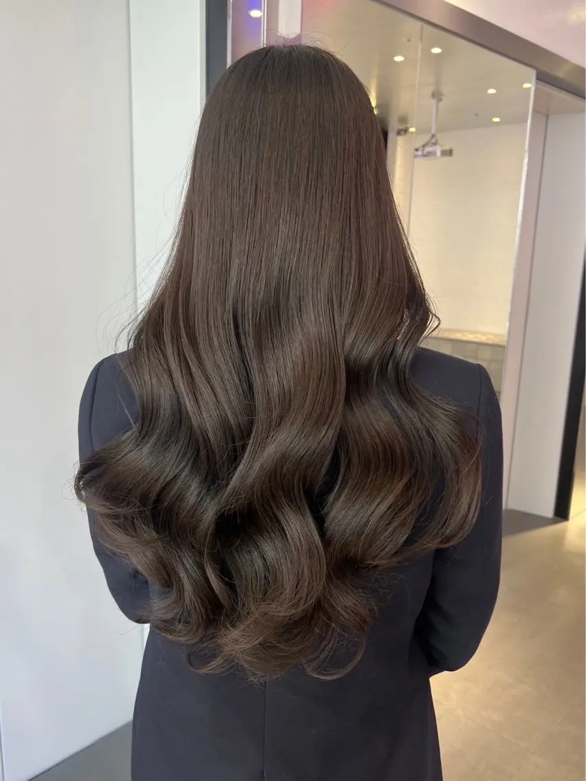 ロング カラー 🦄垢抜けボブ特化× 暖色カラー未来🦄のヘアスタイル