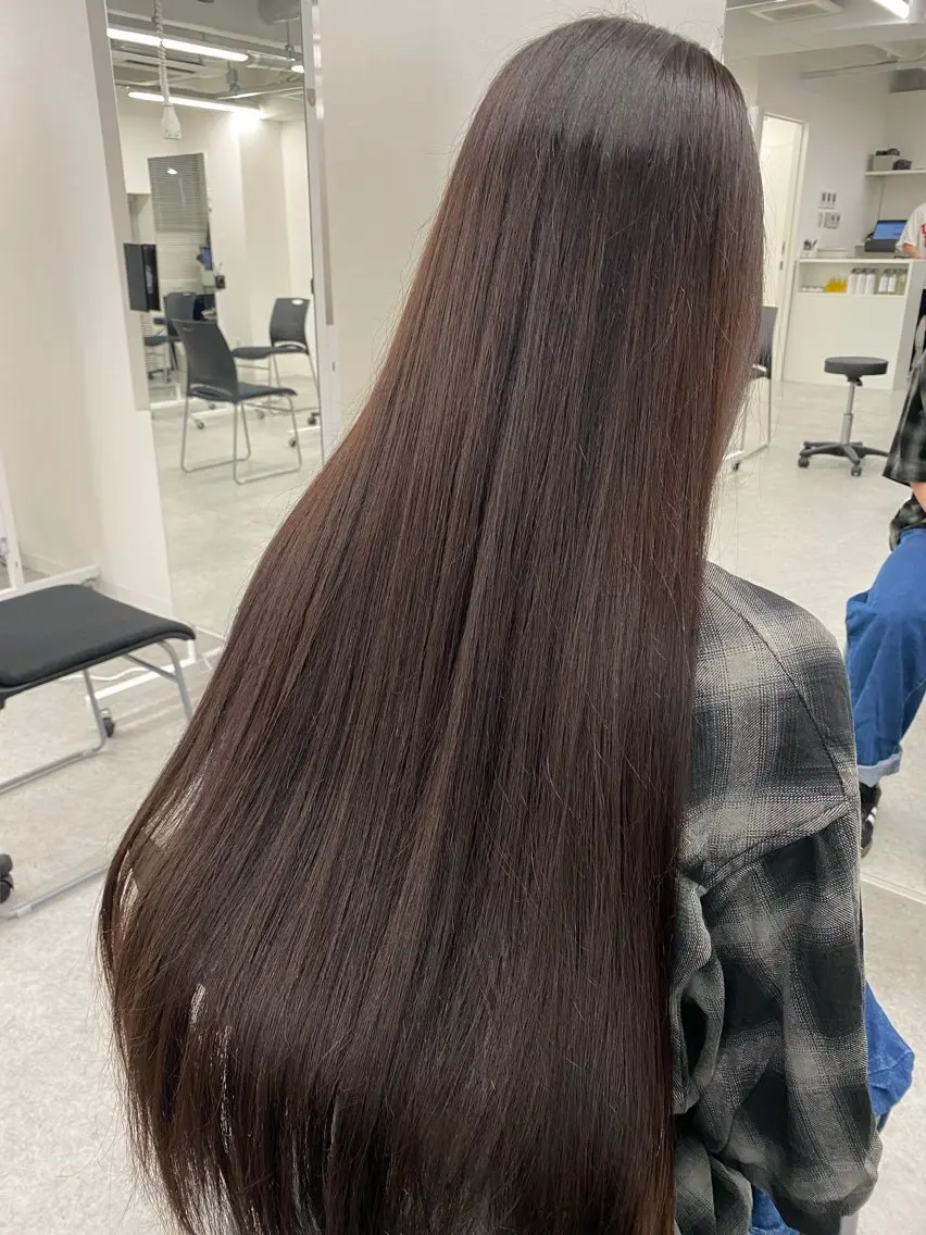 カラー ブラウンカラー noa🎀美髪縮毛/ 透明感カラーのヘアスタイル