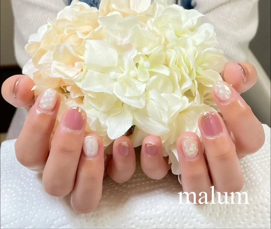ネイル ハンドネイル malum nailのネイルデザイン