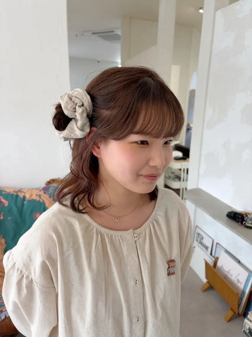 カラー ヘアカラー はやし ちののヘアスタイル