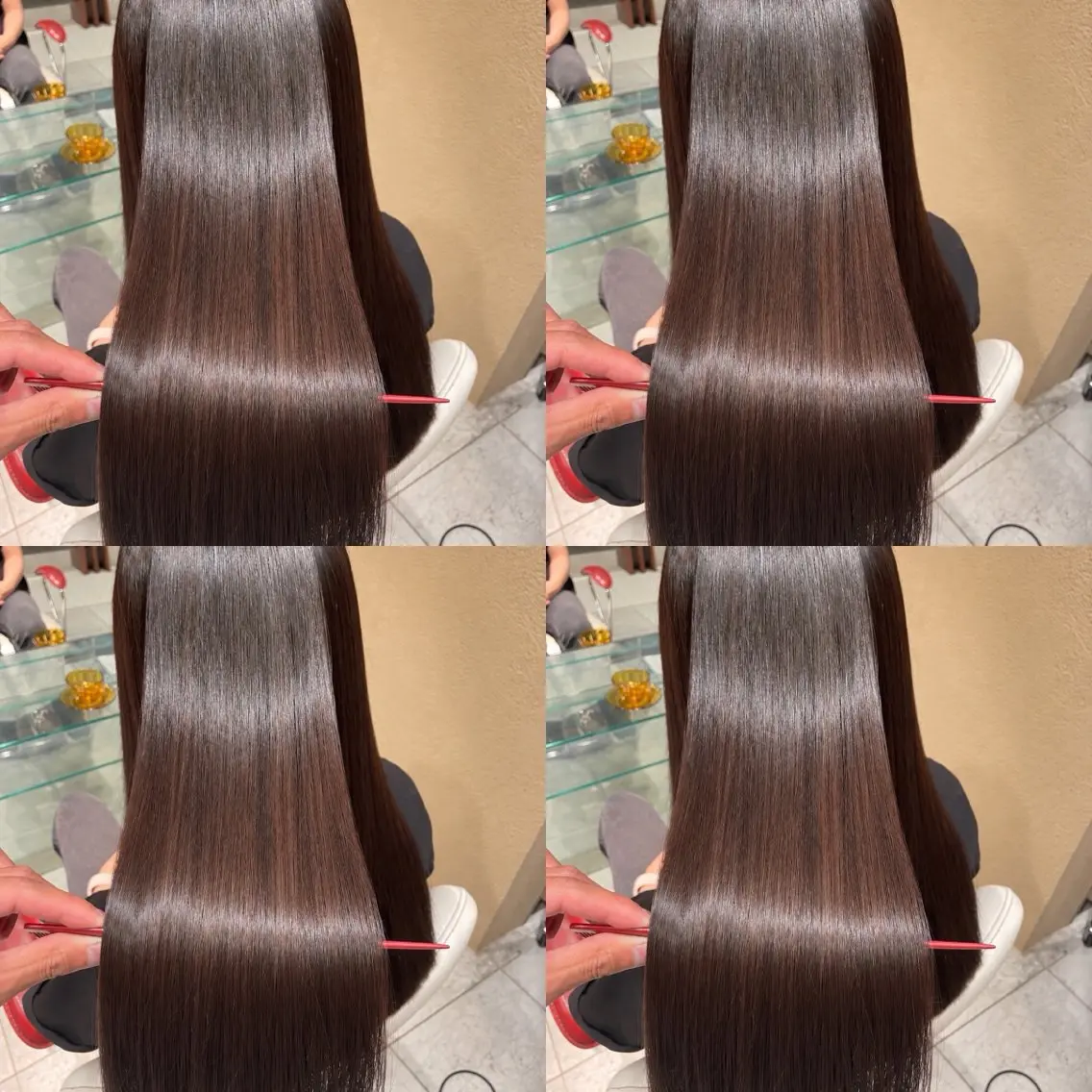 ロング 美髪矯正🪞髪質改善 KURIHARAのヘアスタイル