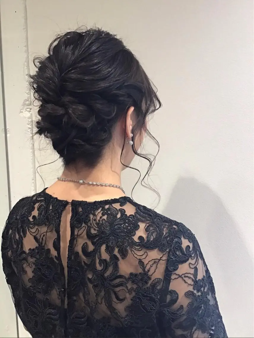 ヘアセットの写真