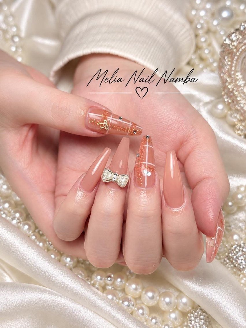 カラー ねね🎀 Melia nailのネイルデザイン