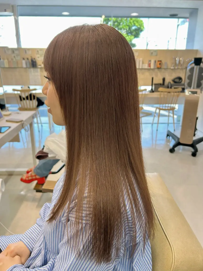 👩🏻✨髪質改善トリートメント(シャンプーブロー込み)の写真
