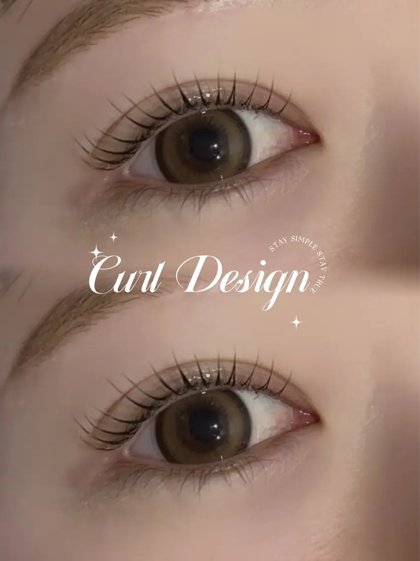 𝜗𝜚˚⋆🍒まつ毛パーマ🍒𝜗𝜚˚⋆【カールデザインのみ】ナチュラル、ぱっちり見せたいけどカールがお好きな方向けの写真