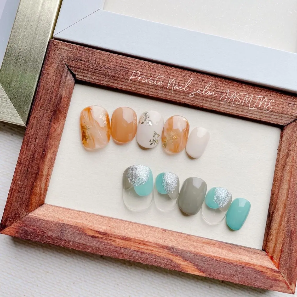 ネイル ニュアンスネイル ハンドネイル Nail salon JASMINEのネイルデザイン