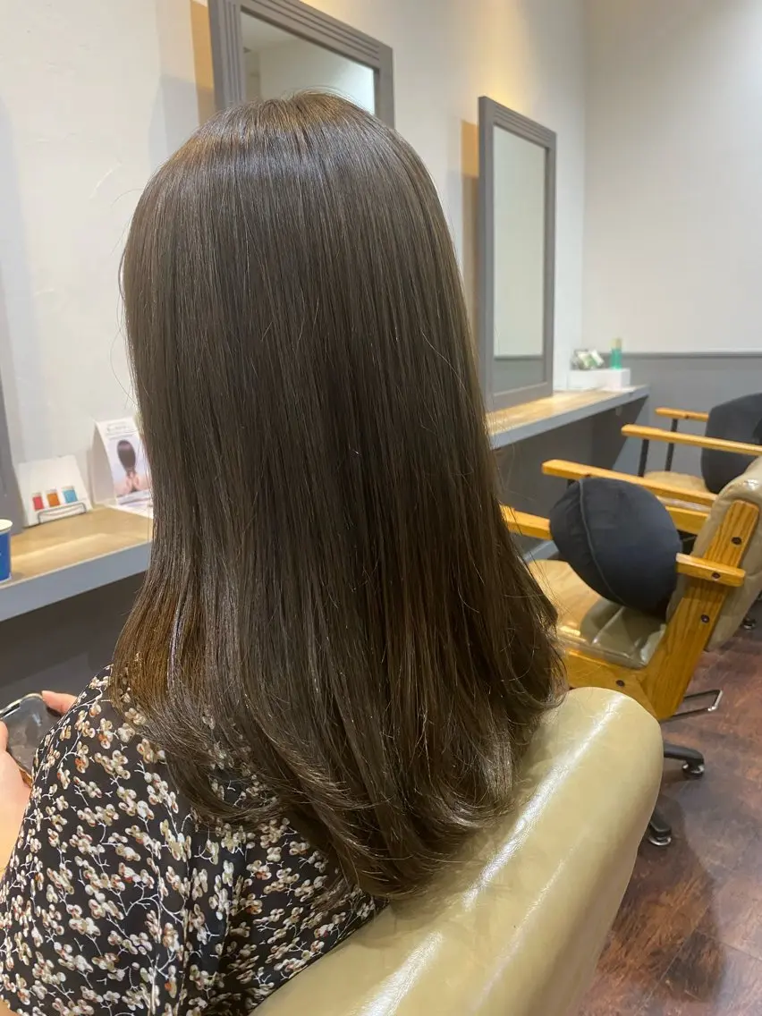 セミロング レイヤー支持no.1 ☆笠原翔一のヘアスタイル