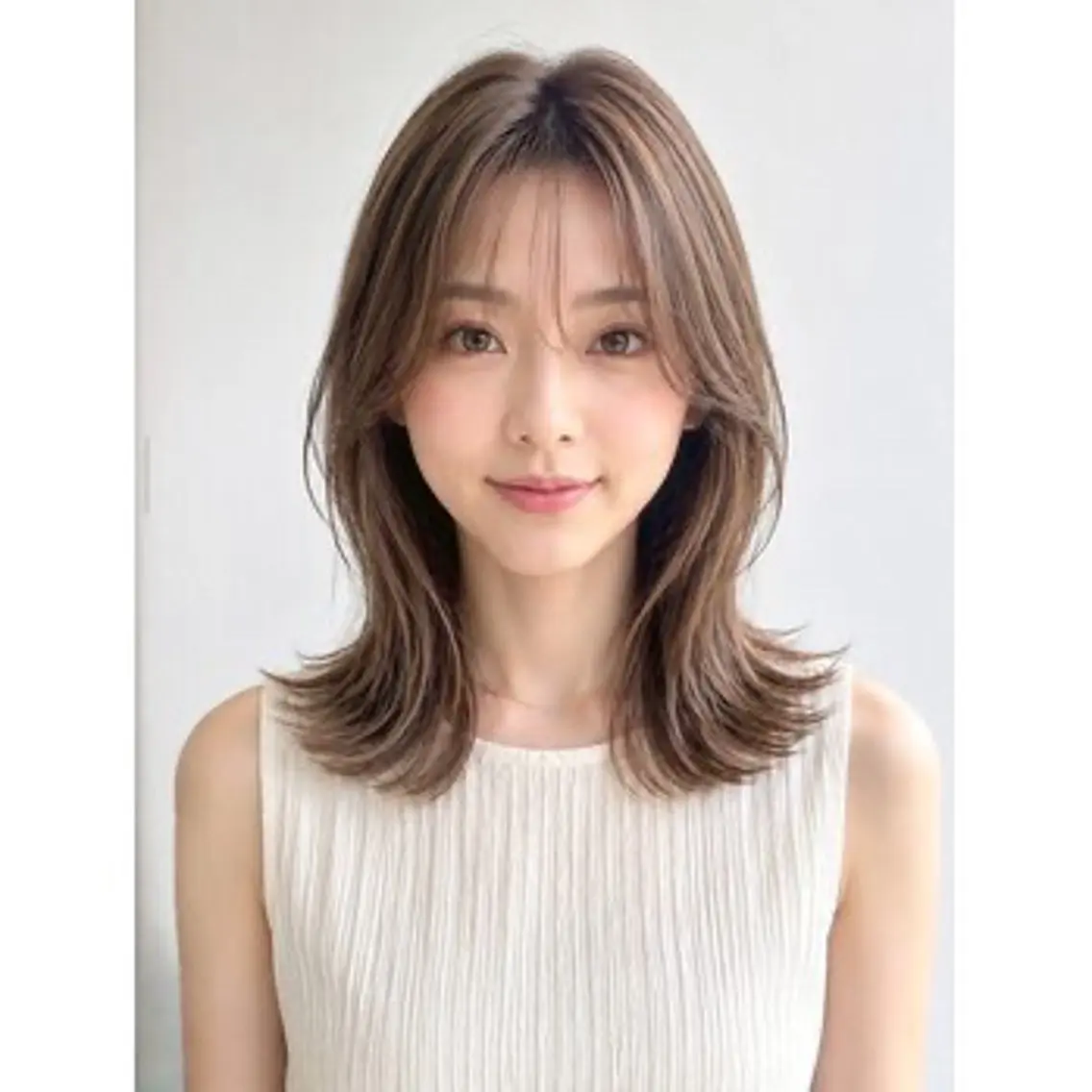 カラー ヘアカラー 本田 彩乃のヘアスタイル